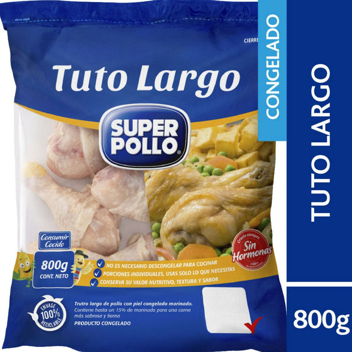 TRUTRO LARGO POLLO 800grs